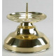 Brass candlestick - 9 cm