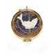 Church pyx with enamel plaque - Fish