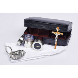 Burse with liturgical equipment for baptism