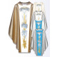 Marian chasuble embroidered belt - ecru (18)