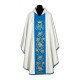 Marian chasuble embroidered belt - damask (22)