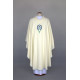 Marian chasuble embroidered - ecru (24)