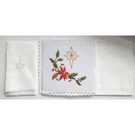 Chalice linen set Christmas - Star of Bethlehem