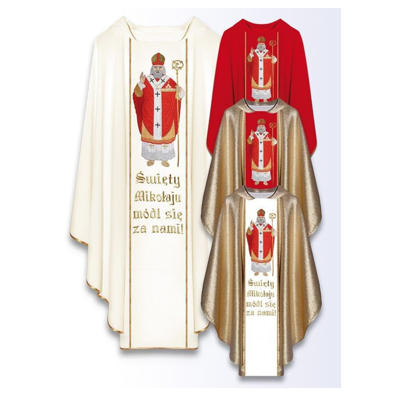Chasuble with the image of St. Nicholas