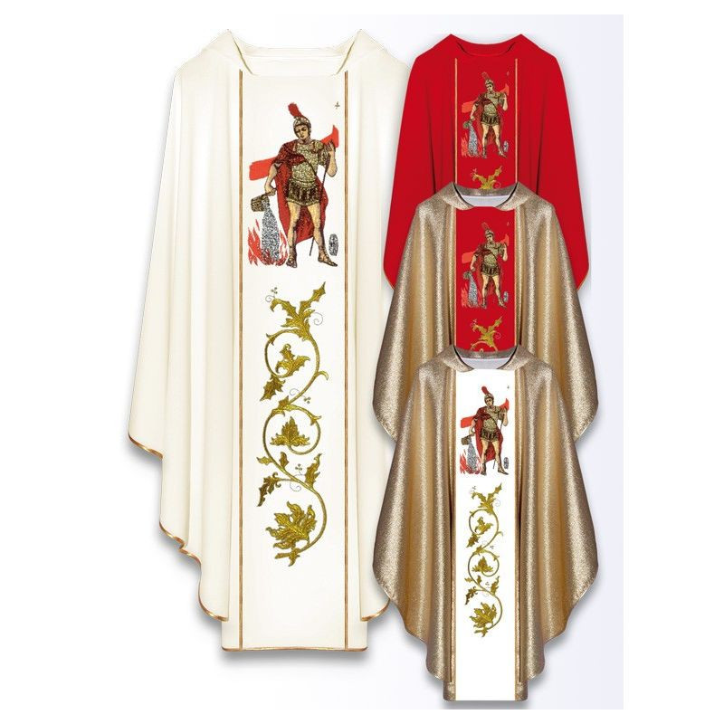Chasuble with the image of St. Florian