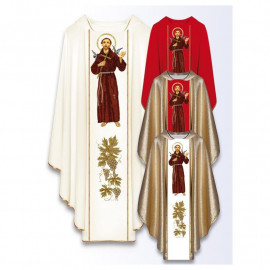 Chasuble with the image of St. Francis