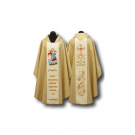 Chasuble with the image of Saint Christopher