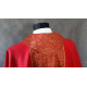 Exclusive red chasuble