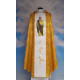 Embroidered chasuble with St. Joseph - rosette (8)