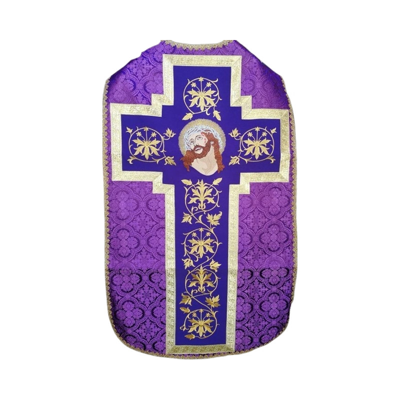Roman chasuble Christ with a crown of thorns (17)
