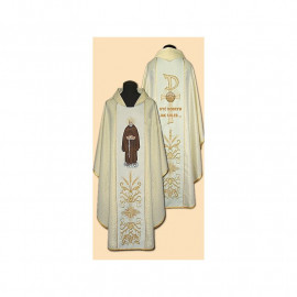 Embroidered chasuble Saint Brother Albert