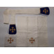 Roman chasuble embroidered Marian motif