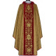 Chasuble rosette - embroidered velvet belt (1)