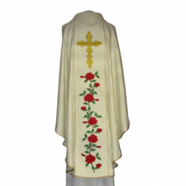Embroidered chasuble - Saint Rita (2)