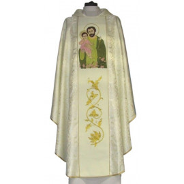 Chasuble with the image of St. Joseph (rosette)