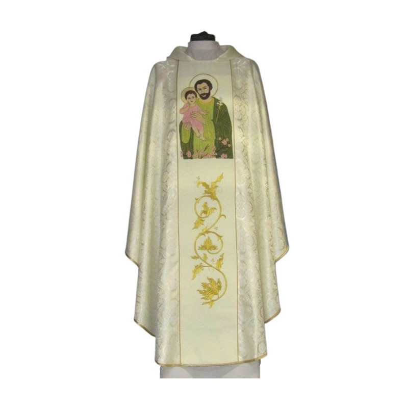Chasuble with the image of St. Joseph (rosette)