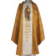 Embroidered chasuble with St. Joseph - rosette (9)