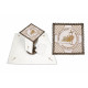 Chalice linen set Jubilee 2025 (Peregrinantes in Spem) - LINEN