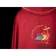 Embroidered red chasuble Peregrinantes in Spem (3) - JUBILEE ROME 2025