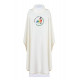 Chasuble in white - Jubilee 2025 (Pilgrims of Hope) - inscription in Latin