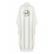 Chasuble in white - Jubilee 2025 (Pilgrims of Hope) - inscription in Latin