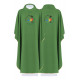 Chasuble in green - Jubilee 2025 (Pilgrims of Hope) - inscription in Latin