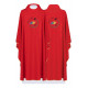 Chasuble in red - Jubilee 2025 (Pilgrims of Hope) - inscription in Latin