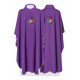 Chasuble in purple - Jubilee 2025 (Pilgrims of Hope) - inscription in Latin