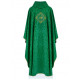 Embroidered green chasuble, Jubilee 2025 - Peregrinantes in Spem, Latin inscription (5)