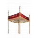 Red and Gold Processional Canopy for Eucharistic Celebrations