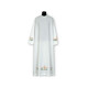 Clergy alb embroidered, stand-up collar (16)