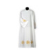 Clergy alb embroidered, stand-up collar (19)