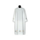 Clergy alb embroidered, stand-up collar (20)