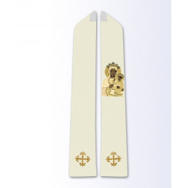 Stole with the image of Our Lady of Częstochowa