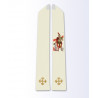 Stole with the image of Saint Florian