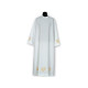 Clergy alb embroidered, stand-up collar (22)