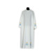 Clergy alb Marian embroidery, stand-up collar (24)