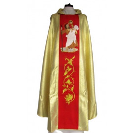 Chasuble gold st. Christopher