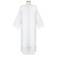Clergy alb with embroidered cross (39)