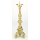 Altar candlestick in solid brass - 55 cm