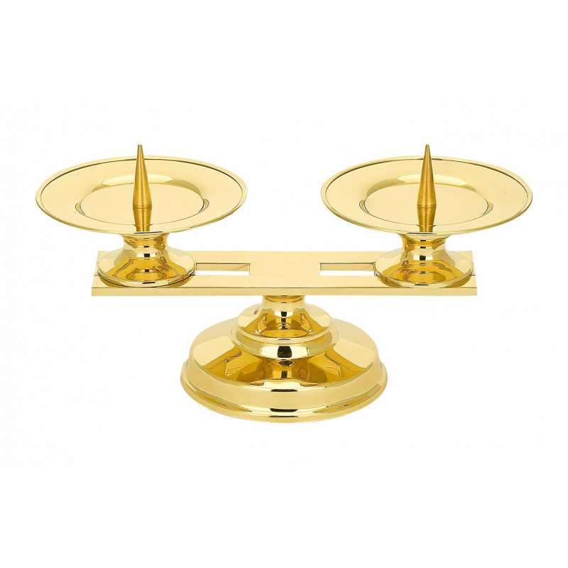 Double altar candlestick