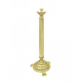 Brass candlestick - 81 cm