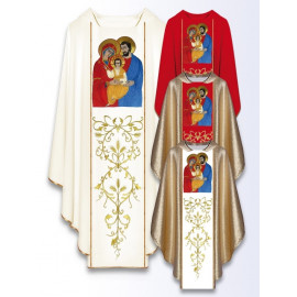 Chasuble with the image of the Holy Family (449)