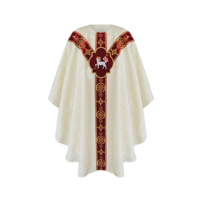 Semi-Gothic Easter Chasuble (30)