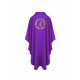 Chasuble with laurel wreath - violet