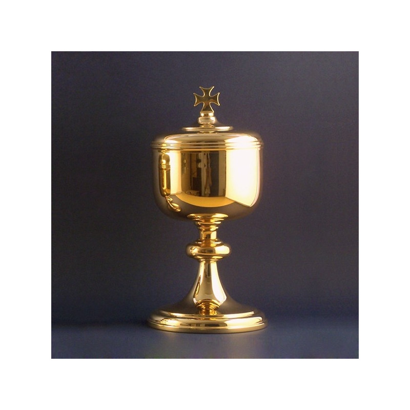 Gold plated ciborium