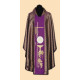 Purple chasuble + gold ornament (54A)