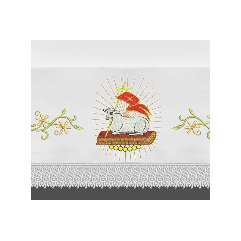 Easter altar tablecloth - Lamb (5)