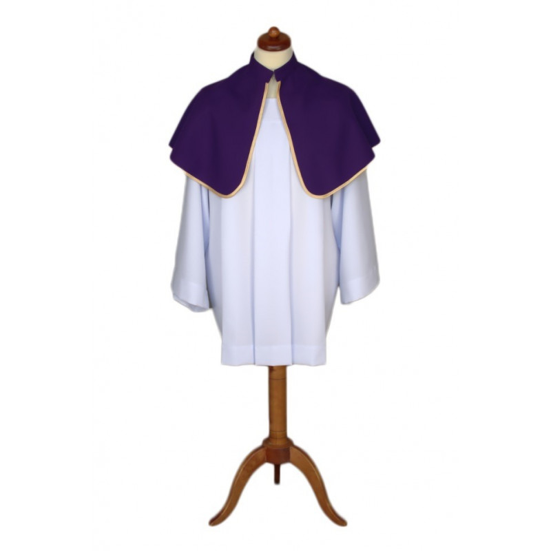 Altar Shoulder Capes (one-sided violet)