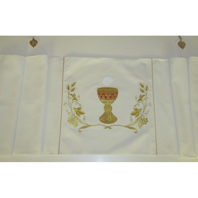 Humeral veil embroidered chalice - beautiful embroidery